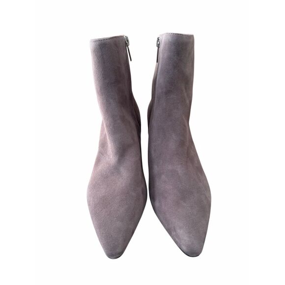 Marc Fisher LTD Kolton Kitten Heel Bootie Size 6 Light Gray NEW - Picture 4 of 9